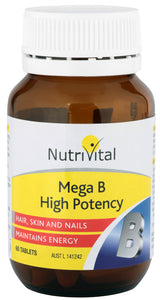 NutriVital Mega B - 60 Tablets